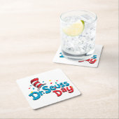 セウス・デイ博士 |紙吹雪 スクエアペーパーコースター (インサイチュ)