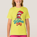 セウス・デイ博士 Tシャツ<br><div class="desc">祝読この可愛いDr. Seuss Dayグラフィックと。</div>