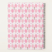 セウス・バレンタイン |帽子アーガイルにピンクの猫 プランナー手帳 (裏面)