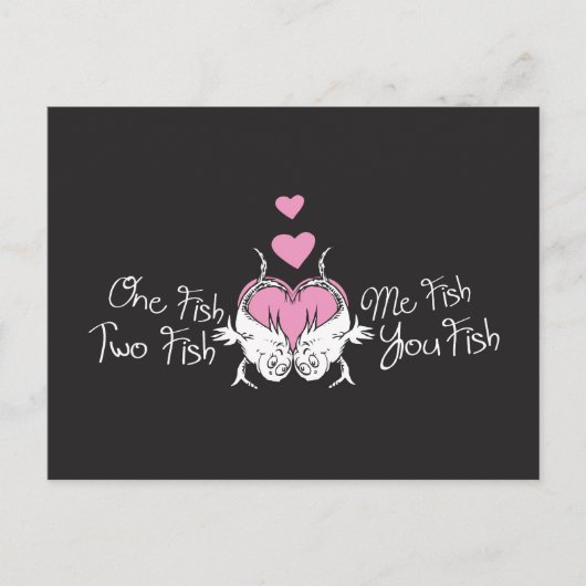 セウス・バレンタイン | 1匹の魚(2匹) シーズンポストカード (正面)