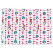 セウス・バレンタイン | The Cat in the Hatのハート ラージペーパーバッグ (裏面)