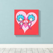 セウス・バレンタイン | Thing 1 Thing 2 キャンバスプリント (インサイチュ (ウッドフロア))