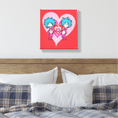 セウス・バレンタイン | Thing 1 Thing 2 キャンバスプリント (インサイチュ (寝室))