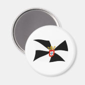 セウタ国旗のマグネット マグネット (正面/裏面)