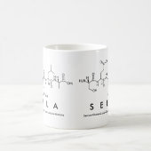 セエラペプチド名mug コーヒーマグカップ (中央)