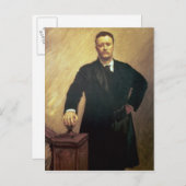 セオドアルーズベルトポートレート ポストカード (正面/裏面)