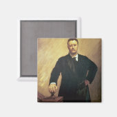 セオドアルーズベルトポートレート マグネット (正面/裏面)