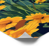 セオドアルーズベルト国立公園ノースダコタ ポスター (角)