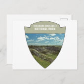 セオドアルーズベルト国立公園ノースダコタ ポストカード (正面/裏面)
