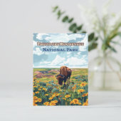 セオドアルーズベルト国立公園ノースダコタ ポストカード (スタンド正面)