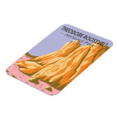 セオドアルーズベルト国立公園ノースダコタ マグネット (左側)