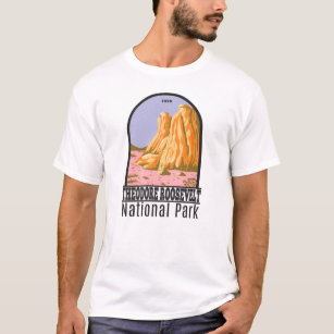 セオドアルーズベルト国立公園ノースダコタ Tシャツ