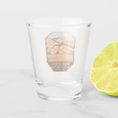 セオドアルーズベルト国立公園ヴィンテージ ショットグラス (裏面)