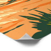 セオドアルーズベルト国立公園ヴィンテージ ポスター (角)