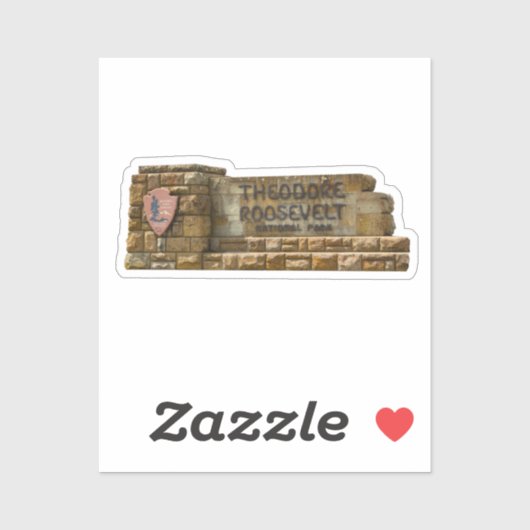 セオドアルーズベルト国立公園 シール (シート)