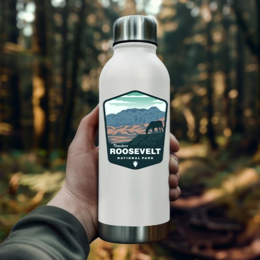 セオドアルーズベルト国立公園 |ダイカットのシール シール