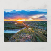 セオドアルーズベルト国立公園 ポストカード (正面)