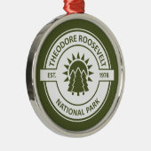 セオドアルーズベルト国立公園 メタルオーナメント (右)