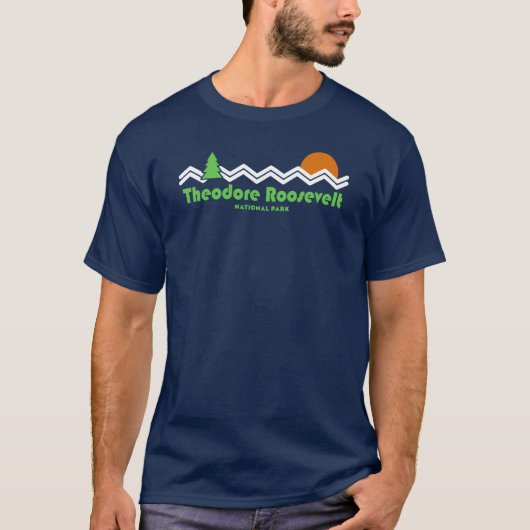 セオドアルーズベルト国立公園 Tシャツ (正面)