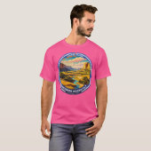 セオドアルーズベルト国立公園Usa Tシャツ (正面フル)