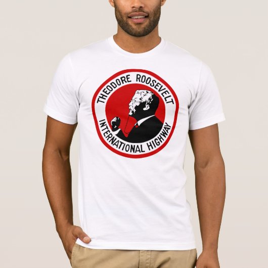 セオドアルーズベルト国際的高速道路 Tシャツ (正面)