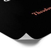 セオドアルーズベルト引用文オン秩序と自由 ポスター (角)