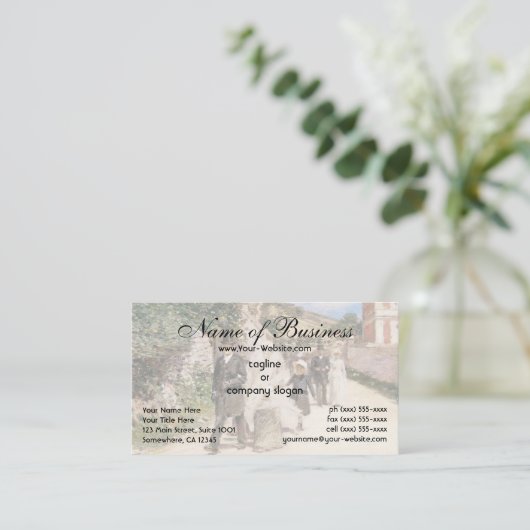 セオドア結婚・ロビンソンによる行進 名刺 (スタンド正面)