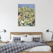 セオドア・ルーズベルトがサンフアンを連れて行く キャンバスプリント (インサイチュ (寝室))