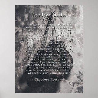 セオドア・ルーズベルトによる闘技場の男 ポスター