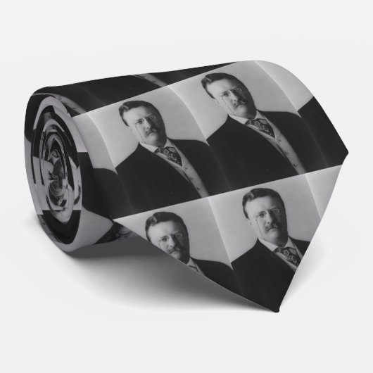 セオドア・ルーズベルトのポートレート ネクタイ (ロール)