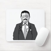 セオドア・ルーズベルトの漫画 マウスパッド (マウス)