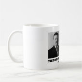 セオドア・ルーズベルトの西アフリカの諺の棒 コーヒーマグカップ (左)