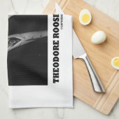 セオドア・ルーズベルトの願い主義の精力的な生命 キッチンタオル (四つ折り)