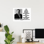 セオドア・ルーズベルトは政府の豪華政治の暴徒をスタンド ポスター (ホームオフィス)