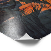 セオドア・ルーズベルト国立公園のバッドランド フォトプリント            (角)