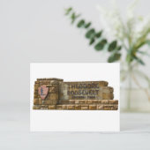 セオドア・ルーズベルト国立公園の看板 ポストカード (スタンド正面)