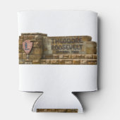 セオドア・ルーズベルト国立公園の看板 缶クーラー (裏面)