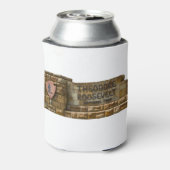 セオドア・ルーズベルト国立公園の看板 缶クーラー (缶裏面)