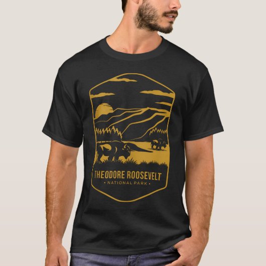 セオドア・ルーズベルト国立公園 Tシャツ (正面)