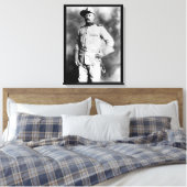 セオドア・ルーズベルト大佐、第1騎兵隊_戦争イメージ キャンバスプリント (インサイチュ (寝室))