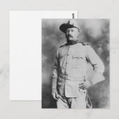 セオドア・ルーズベルト大佐、1898年。 ポストカード (正面/裏面)