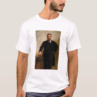 セオドア・ルーズベルト大統領の肖像 J.S. サージェント Tシャツ