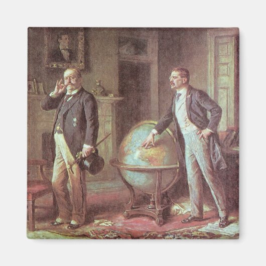 セオドア・ルーズベルト大統領 マグネット (正面)