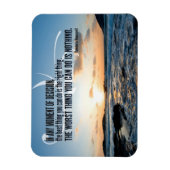 セオドア・ルーズベルト感動的引用文「決定」 マグネット (縦)