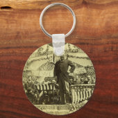 セオドア・ルーズベルト話大統領の1903年 キーホルダー (正面)