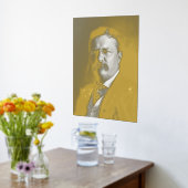 セオドア・ルーズベルト・テディ共和党 箔ポスター (レイダウン (キッチン))