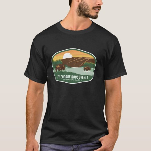 セオドア・ルーズベルト・ナショナルパーク Tシャツ (正面)