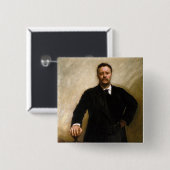 セオドア・ルーズベルト 缶バッジ (正面&裏面)