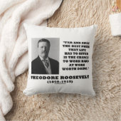 セオドア・ルーズベ最高のルト賞の人生は仕事を提供している クッション (ブランケット)