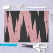 セカイ日本のウッドブロックプリントティッシュペーパー 薄葉紙 (クラフト)